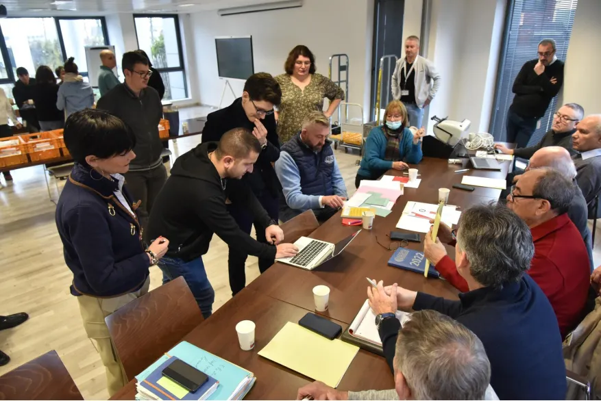 Dépouillement des élections des locataires