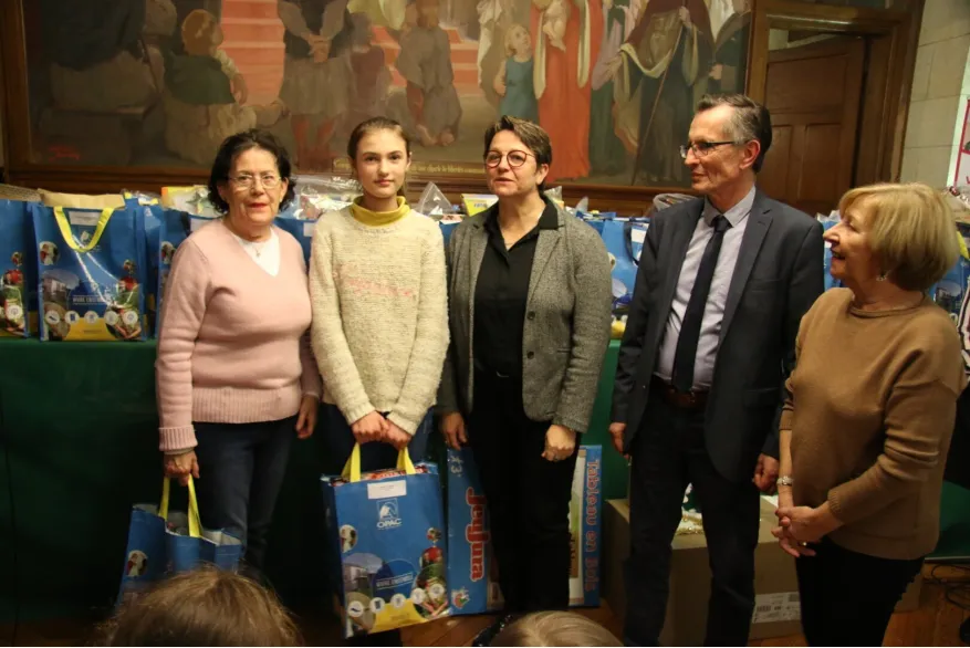 Denombreux élus ont pris part à la remise des prix.