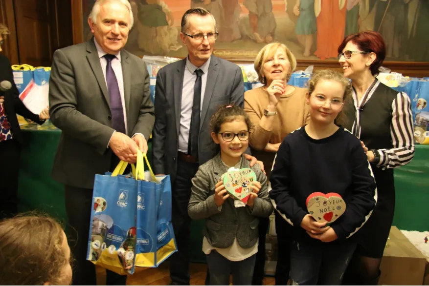 Les participants étaient rtéunis, jeudi 10 janvier 2019, dans la salle du conseil municipal de Noyon.
