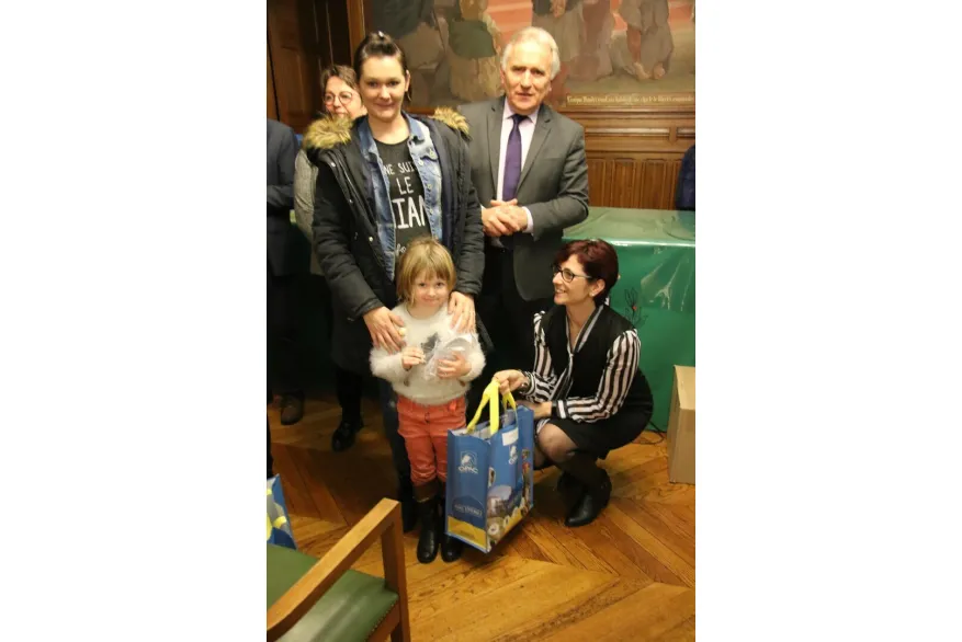 Les binômes enfants-seniors consitituaient une nouvelle catégorie cette année.