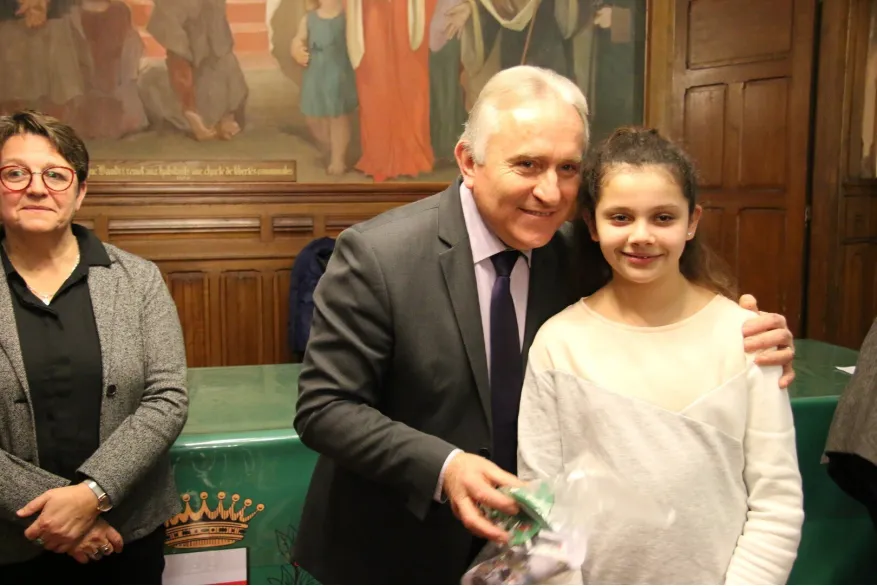 Une photo souvenir de la remise des prix.