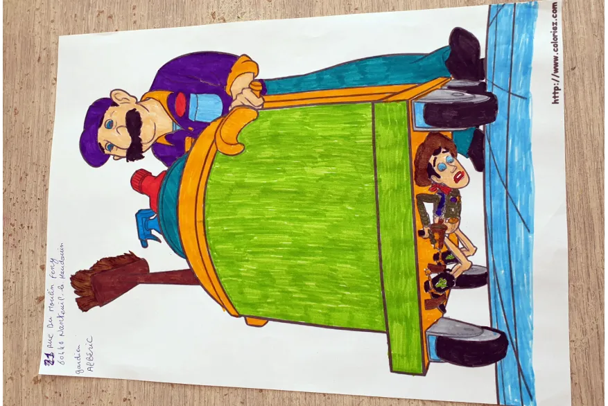 DESSIN POUR ALBERIC