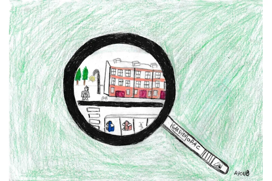 dESSIN  AYOUB BOUHOU COMPIEGNE 1