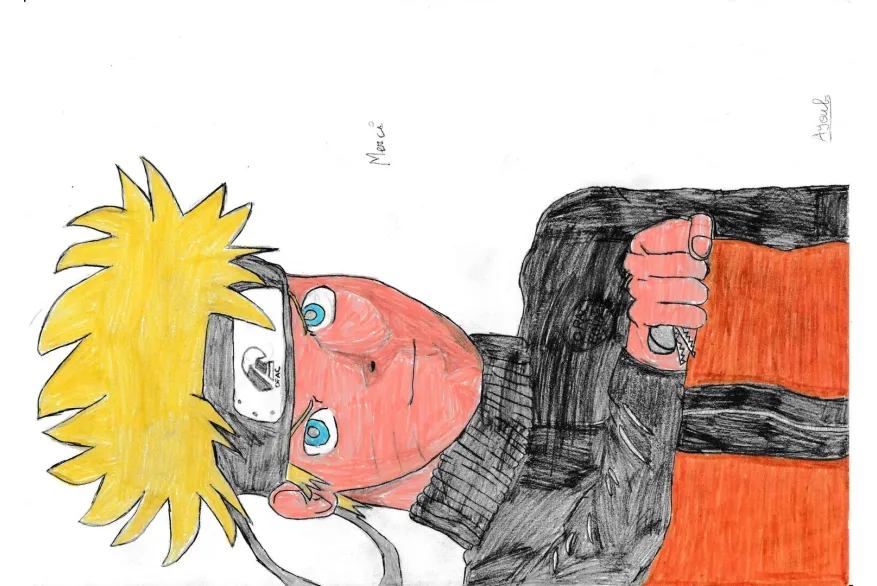 dESSIN  AYOUB BOUHOU COMPIEGNE 2