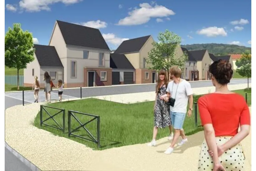 Perspective LA CROIX SAINT OUEN