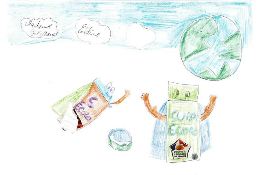 DESSIN CELINE NEUILLY EN THELLE