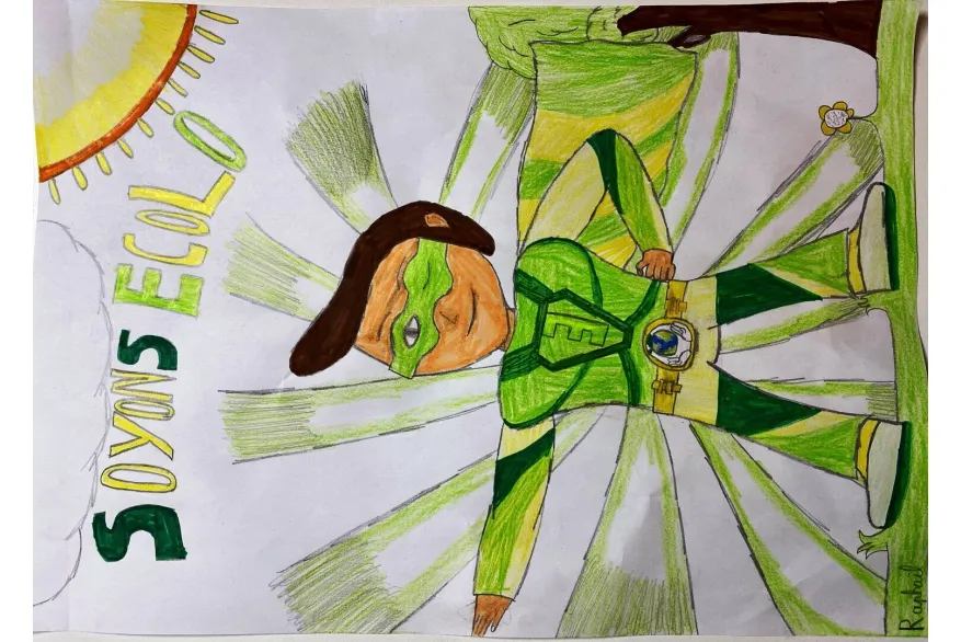 DESSIN RAPHAEL CHARLOTTE SAINT MAXIMIN