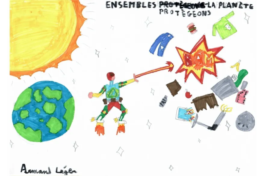 DESSIN ARMAND VILLIERS LE BEL 1