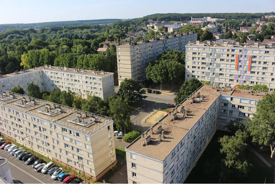 Beauvais, tour N quartier Soie Vauban 25.08.2021 - 9