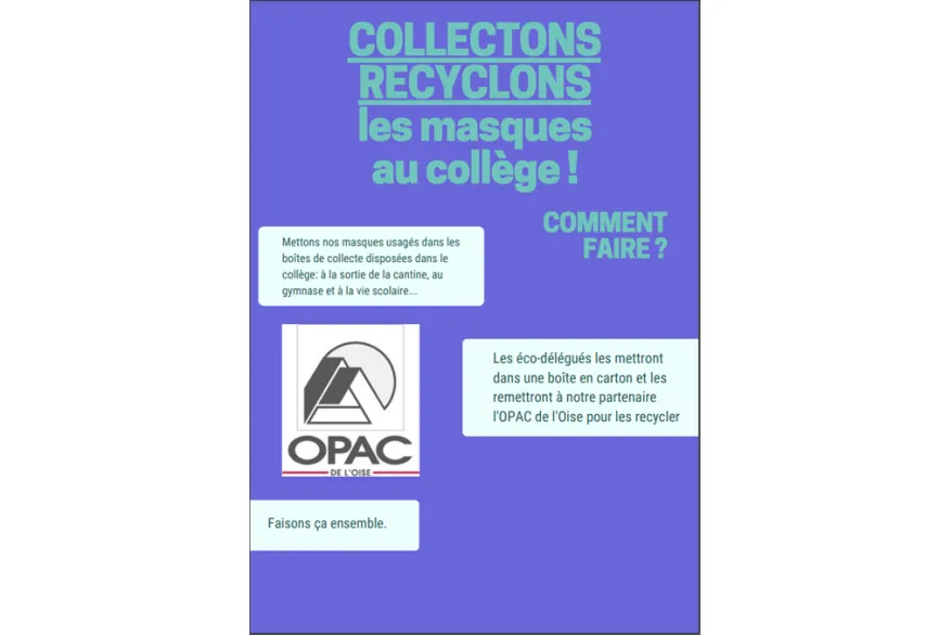 collecte masque collège 1