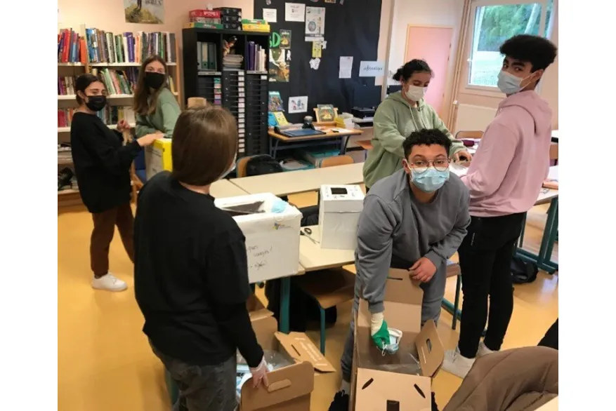 collecte masque collège 1