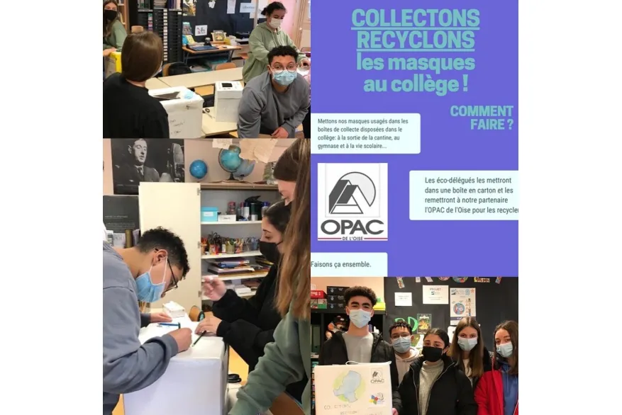 collecte masque collège 1