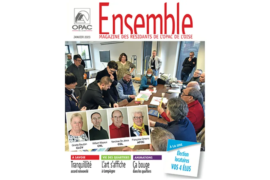 Couverture ENSEMBLE Janvier 2023