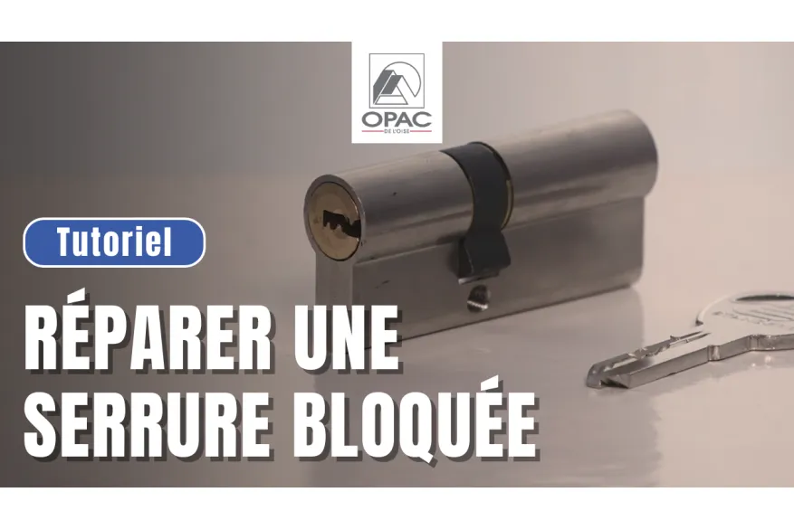 Réparer une serrure bloquée
