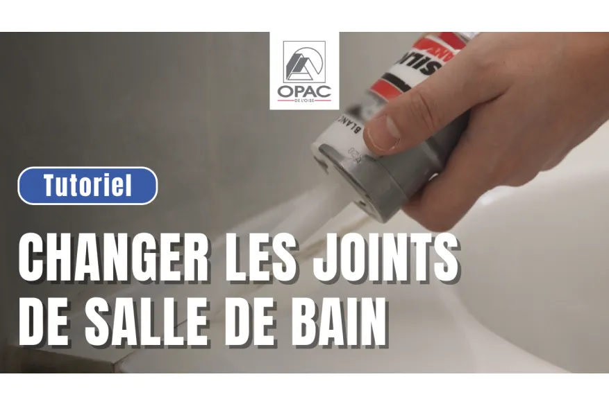 Changer vos joints de salle de bain