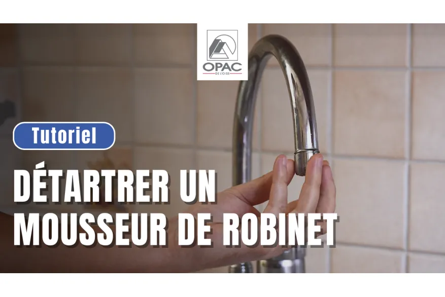 Détartrer un mousseur de robinet