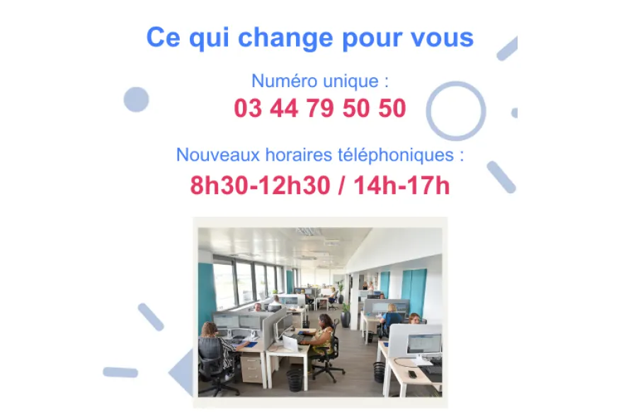 Horaires de contact