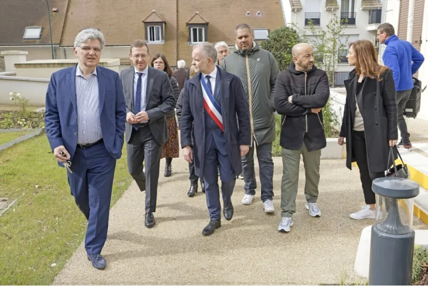 Visite de la résidence