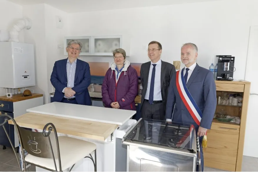 Visite de logement avec les partenaires