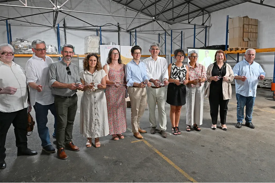 Les personnalités ont inauguré les nouveaux locaux.