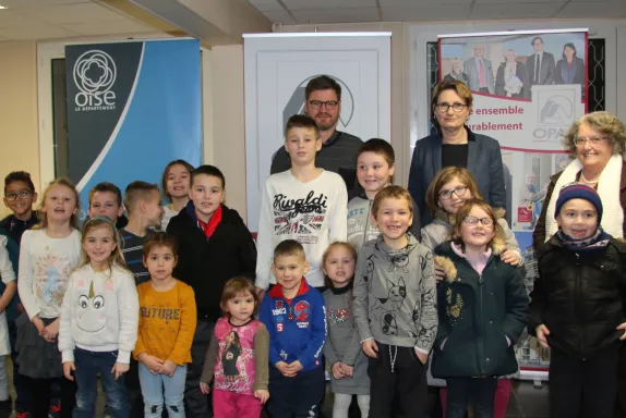 A Cires-les-Mello, les prix ont été remis vendredi 18 janvier 2019.