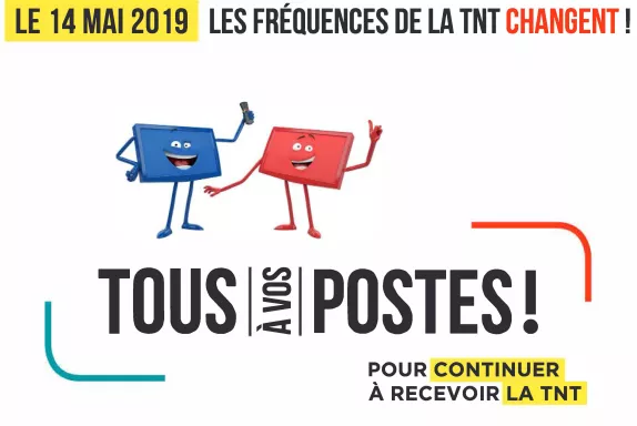 Le 14 mai, il faudra surveiller la bonne réception des chaînes de la TNT sur votre télévision.