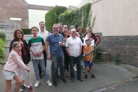 L'idée d'organiser la fête des voisins a été collective.