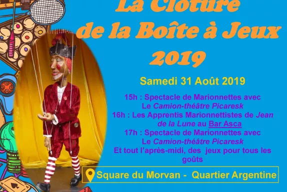Un spectacle de marionnettes clôturera ce mois d'animations.