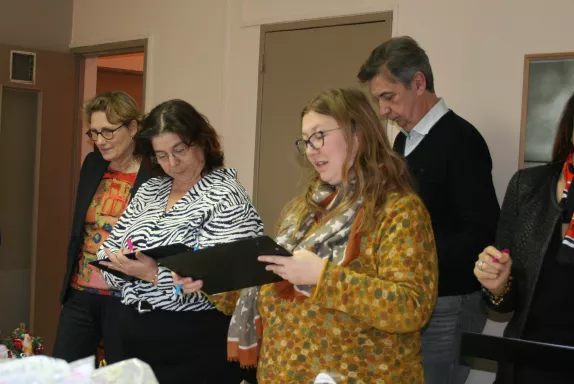 À Clermont, les membres du jury réunis le 11 décembre dans les locaux de l'antenne ont dû noter les créations.