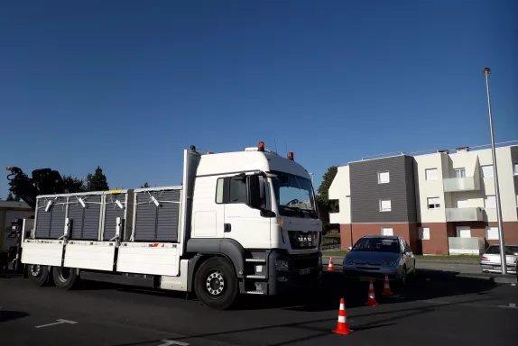 Livraison des abris bacs quartier Bellicart à Compiègne