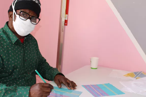 L'association d'insertion Elan-CES a lancé son atelier de confection de masques réutilisables en mai dernier.