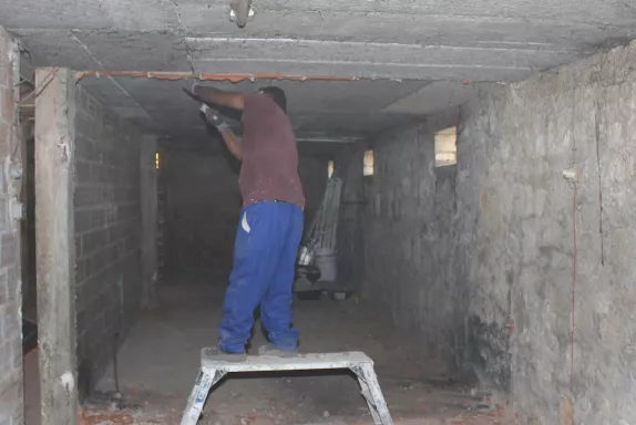 Les travaux ont démarré début août.