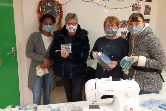 Les bénévoles de l'association restent très actifs en dépit de la crise sanitaire.