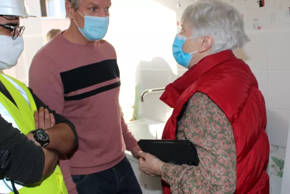 Depuis janvier 2021, les travaux sont en cours.