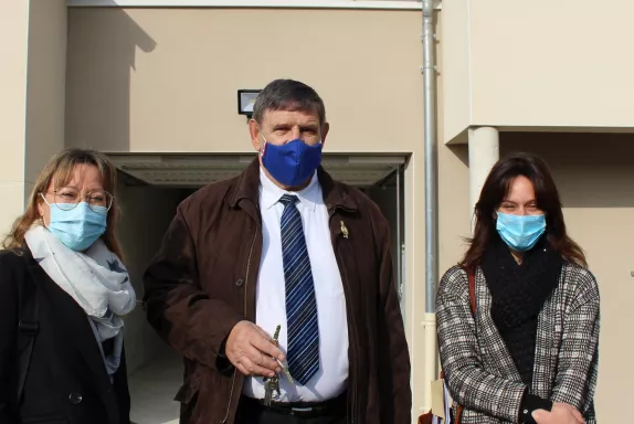 Les locataires ont été accueillis le 14 avril par l'équipe de l'antenne de l'OPAC de l'Oise de Compiègne La Victoire.