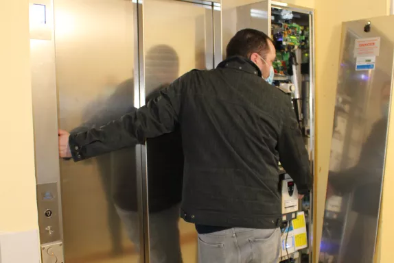 13 % du parc d'ascenseurs ont été remplacés.