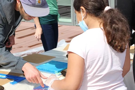 L'atelier a eu lieu du 2 au 5 août à La Malice dans le quartier Saint-Lucien à Beauvais.