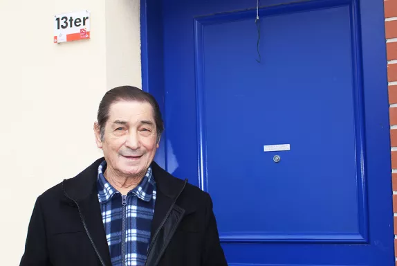 Depuis 6 ans, Robert Oudart est locataire d'un pavillon au sein de la résidence de Neuilly-en-Thelle.