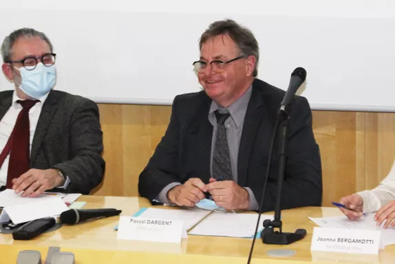 Pascal Dargent, Directeur commercial et syndic,  a représenté l'OPAC de l'Oise lors de la table ronde.