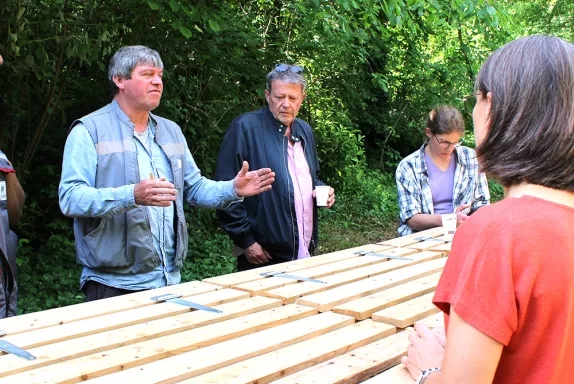 En septembre 2022, deux récupérateurs d'eau et un abri de jardin vont être installés.