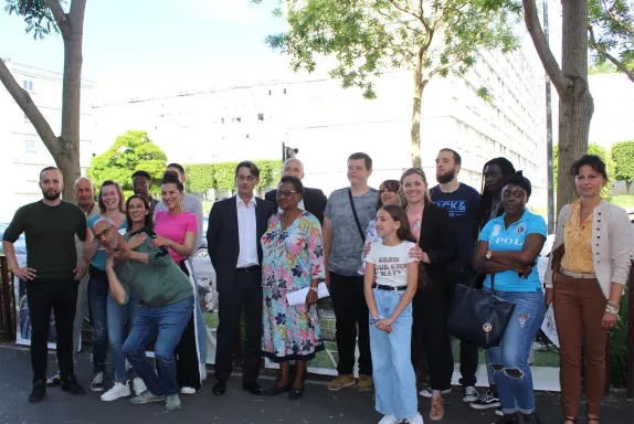 Le 2 juin 2022, coup d'envoi de la Journée de l'environnement à Beauvais, dans le quartier Saint-Lucien.