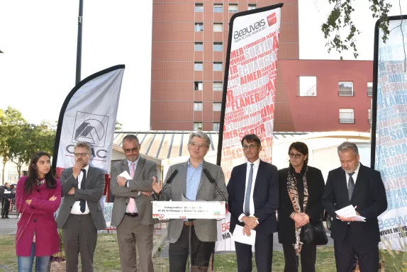 Les travaux de la tour N ont été inaugurés le 21 septembre 2022.