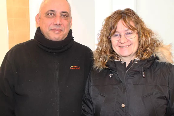 Les locataires ont été accueillis le 15 décembre 2022 par l'équipe de l'agence de Beauvais.