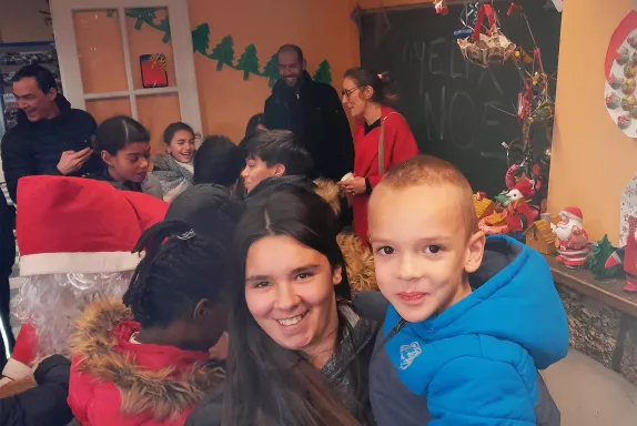 L'association des locataires de Mercières a organisé sa fête de Noël le 17 décembre 2022.