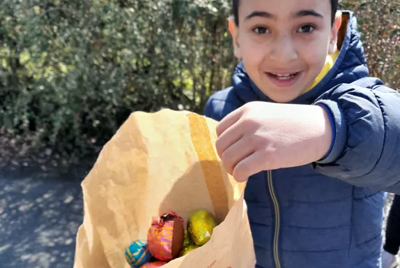 La chasse aux oeufs a eu lieu le 8 avril 2023 à Compiègne.