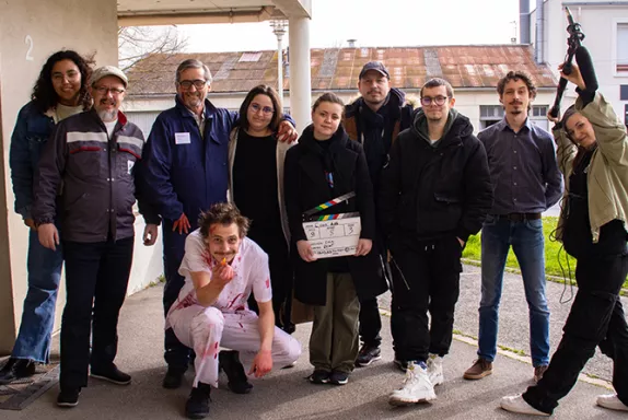 tournage à Mitry-Mory