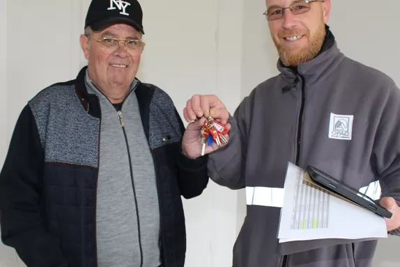 Les locataires ont été accueillis le 26 mars 2025.