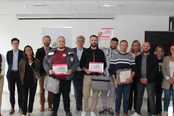 Remise diplômes gardiens - Septembre 2025