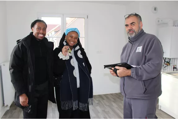 Les nouveaux locataires ont été accueillis le 16 décembre 2025.