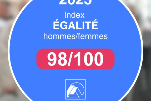 Index égalité hommes - femmes, la note de l'OPAC de l'Oise